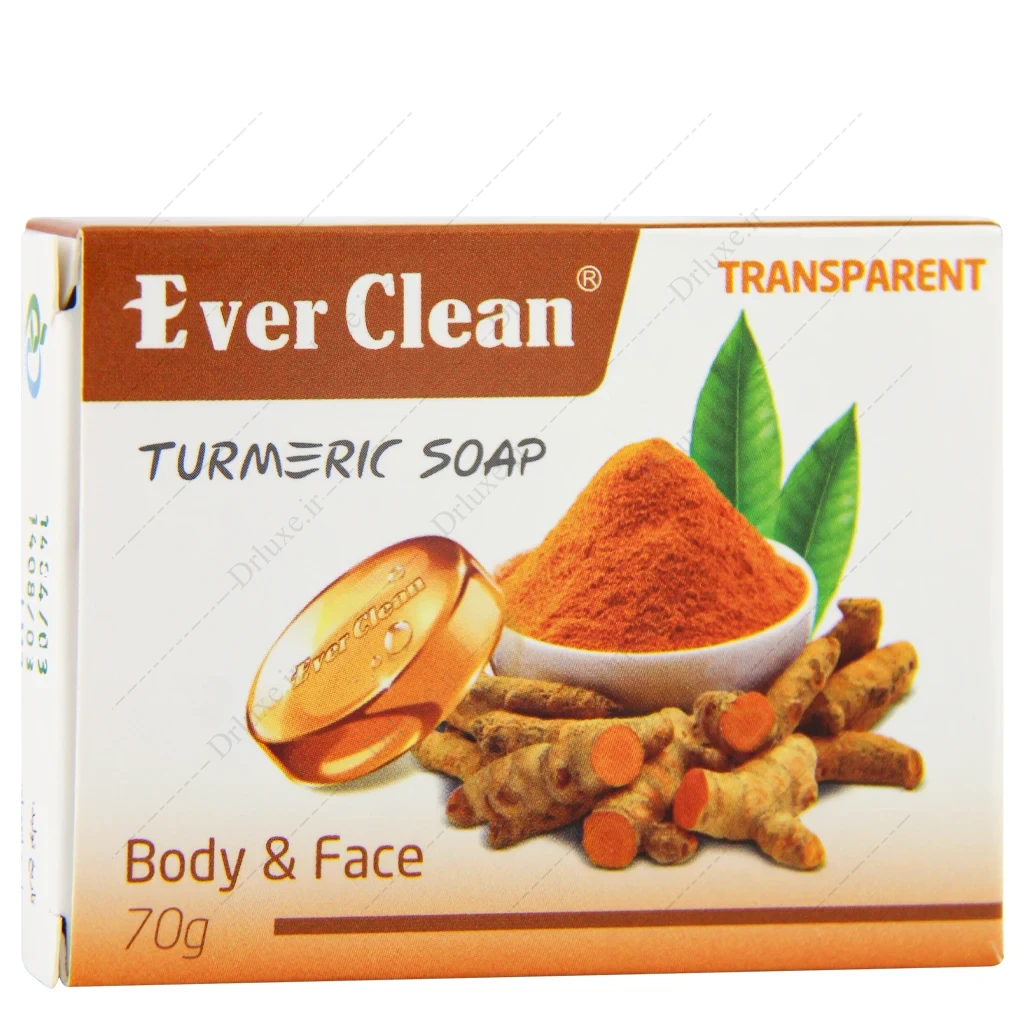 صابون شفاف و گلیسیرینه زردچوبه اورکلین